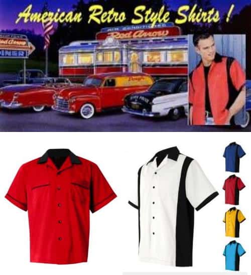 All American retro shirts collection All American retro shirts collection