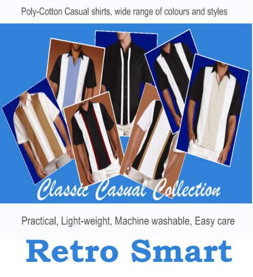 Retro shirts the causal collection